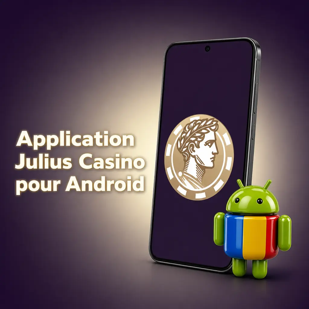 Application Julius Casino pour Android