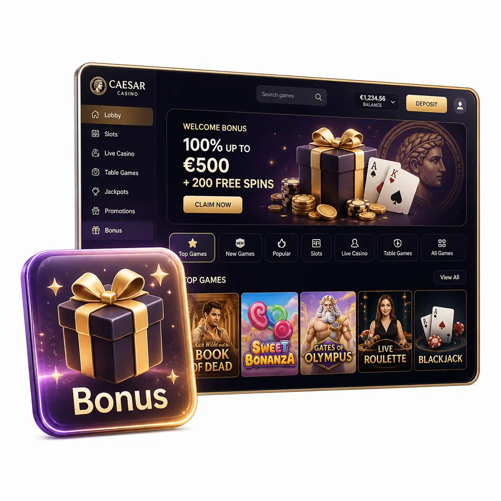 Bonus de bienvenue Julius Casino
