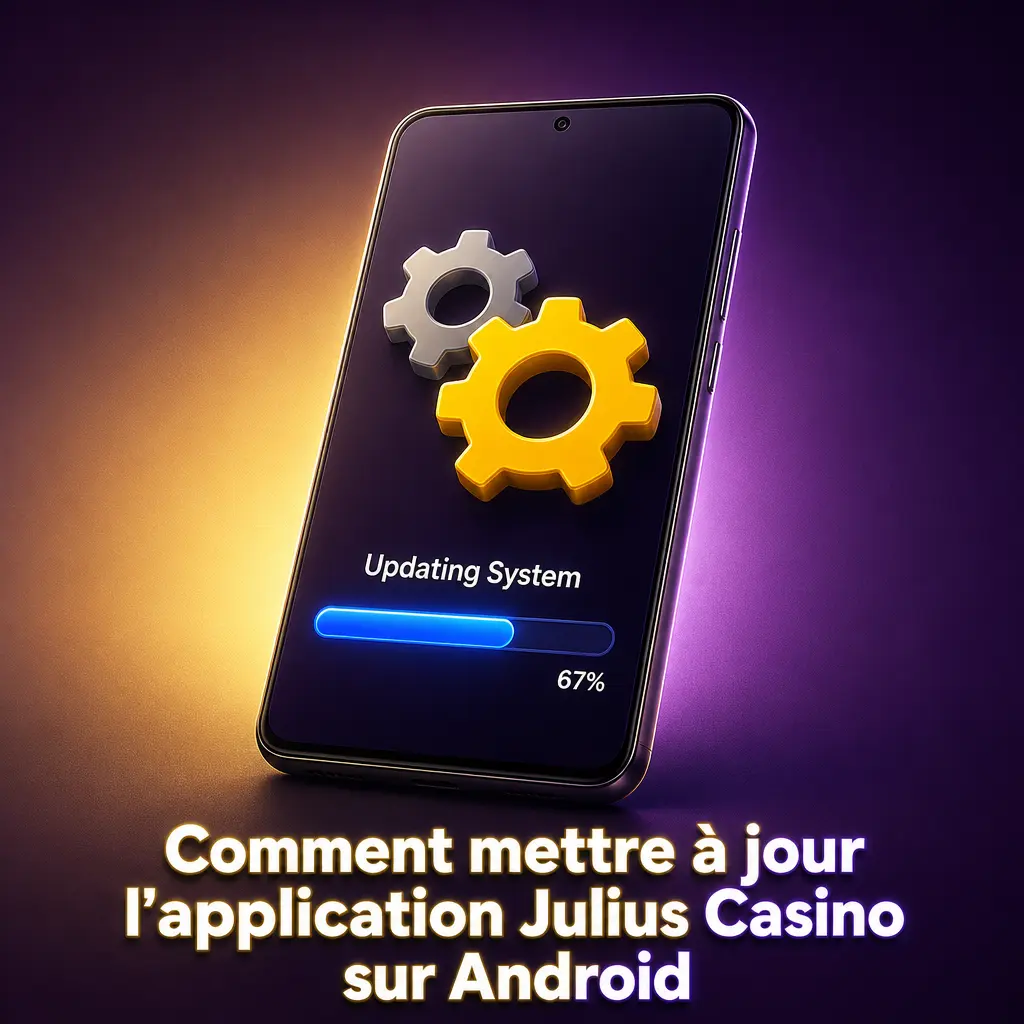 Mise à jour de l'application Julius Casino sur Android