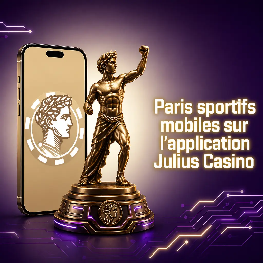 Application mobile de paris sportifs Julius Casino